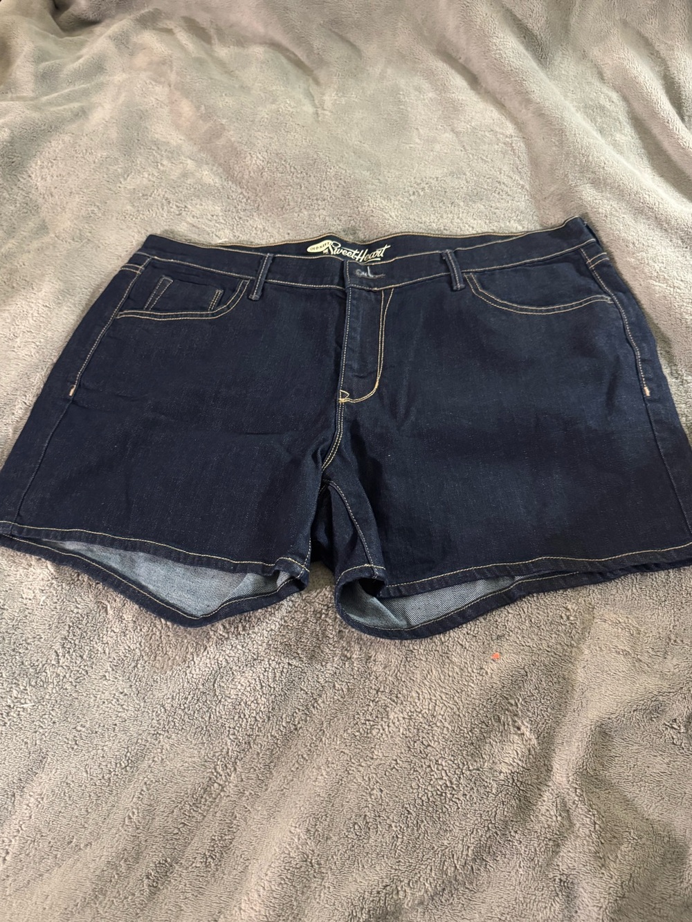 Old Navy Dark Blue Denim Jean Shorts